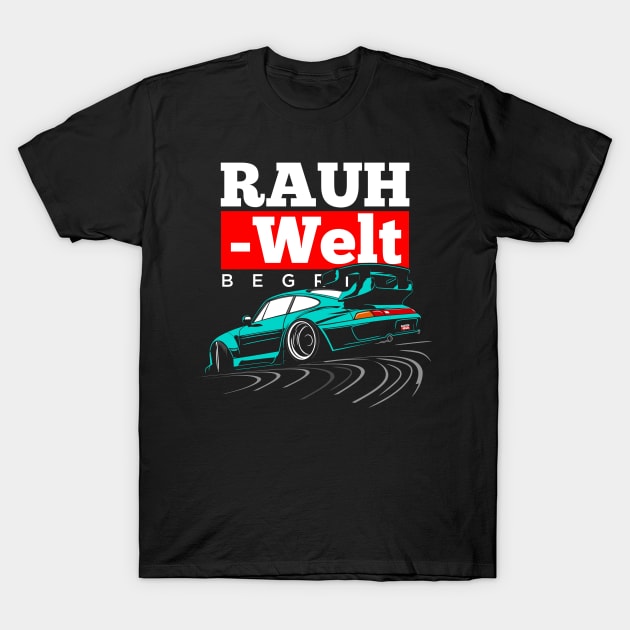 R W B (tosca) T-Shirt by Rezall Revolution